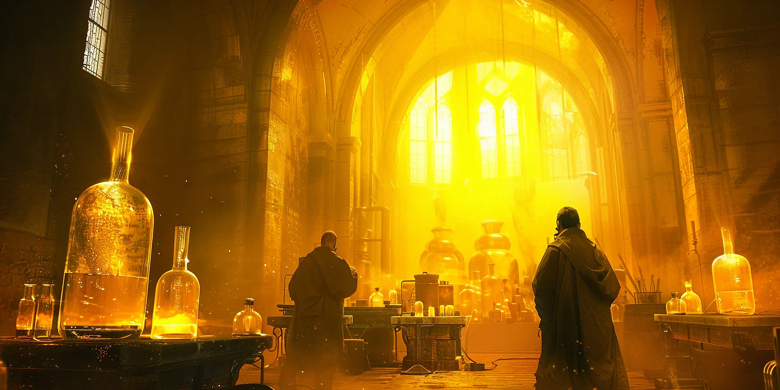 Sfeerbeeld van een beoefenaar van Alchemist